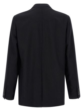 Dries Van Noten Mens Black Wool Blazer Clothing