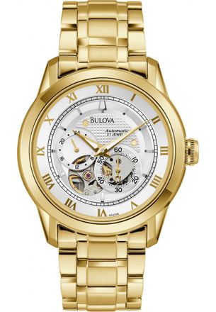 Bulova 97A108 Mens Classic Watch - Gold - One Size