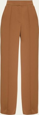 Veronica Beard Edia Tailored Wide-Leg Pants