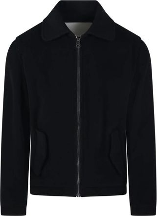 A Paper Kid Hombre, Chaquetas, Negro, Talla: 2XL