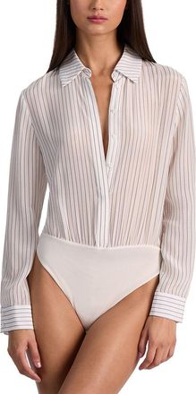 Alice & Olivia Alice + Olivia Willa Silk Bodysuit