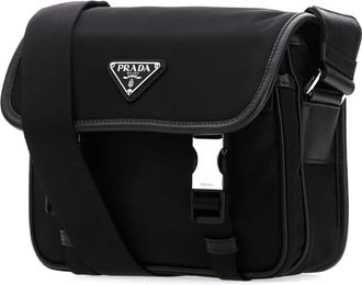 Prada Re-Nylon Crossbody Bag - Black