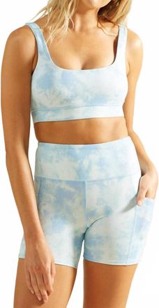 Billabong Summit Bra Tank In Seamist