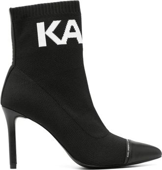 Karl Lagerfeld Stivali Pandara 96mm - Nero