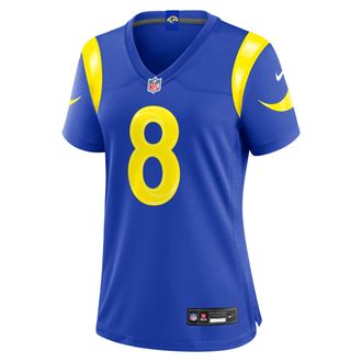 Nike Kyren Williams Los Angeles Rams Nike Womens NFL Game Jersey in Blue | 67NW0IUS9XF-GFL