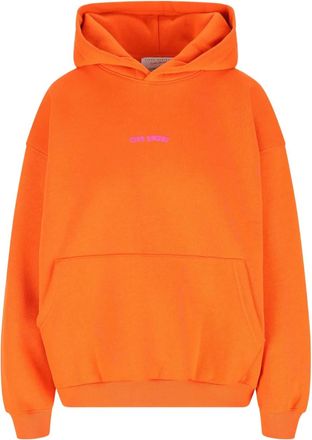 Giada Benincasa Hoodie met logoprint - Oranje