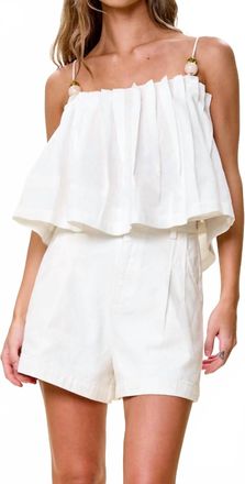 Cleobella Martine Top In Ivory