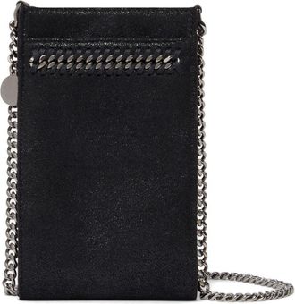 Stella McCartney Falabella crossbody phone pouch - women - Recycled Brass/Recycled Aluminium/Organic Cotton/Polyester/Recycled Polyester - One Size