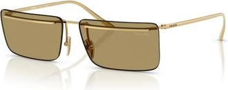 Prada Sunglasses, male, Yellow, Size: 60 MM PR C53S 5Ak70G
