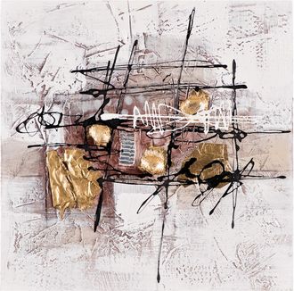 Schubiger M&ouml;bel Bild Abstrakt 40x40 cm