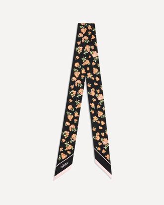 Valentino Garavani Foulard Twill in seta Mazzetto Coriandolo Woman UNI