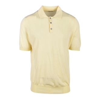 Ballantyne Heren, Tops, Geel, Maat: XL Katoen