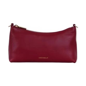 Coccinelle Shoulder Bags, female, Red, Size: ONE SIZE Mini Bag Grained Leather