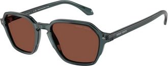Giorgio Armani Authentieke Bril met Topkwaliteitsservice - Heren - Zonnebrillen - Grijs - 52 MM - Accessoires
