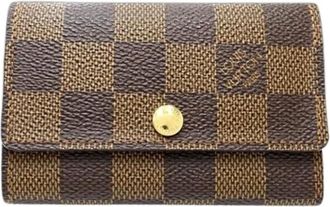 Louis Vuitton Pre-owned Wallets, female, Brown, Size: ONE SIZE Pre-owned Canvas Wallet