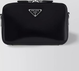 Prada leather small crossbody bag