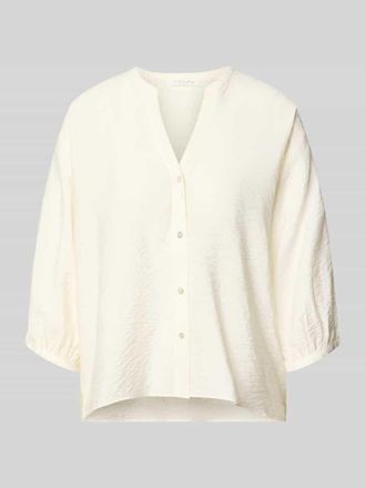 Christian Berg Regular Fit Bluse aus Viskose-Mix mit 3/4-Arm in Offwhite, Gr&ouml;&szlig;e 34