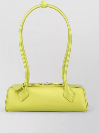 Alaia le teckel small satin shoulder bag