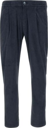 Herno Pantaloni con pieghe - Blu