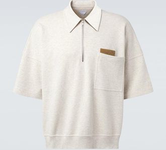 Bottega Veneta Polo in jersey di cotone