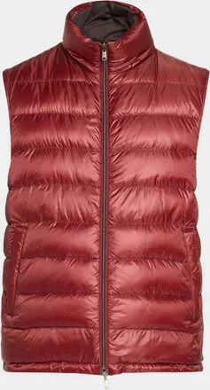 Herno Men & apos;s Cotton-Cashmere Puffer Vest