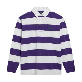 Polo Ralph Lauren The Iconic Rugby Shirt - male - Polo Ralph Lauren - Polo Shirts - Multicolor - XL - Tops