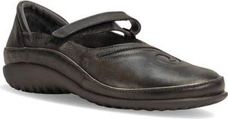 Naot Matai Mary Jane in Black Leather Combo at Nordstrom, Size 38
