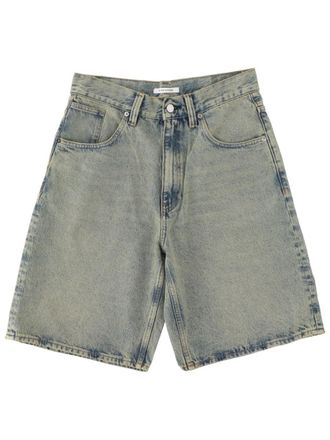 Sunflower Wide Fit Cotton Distressed Denim Shorts