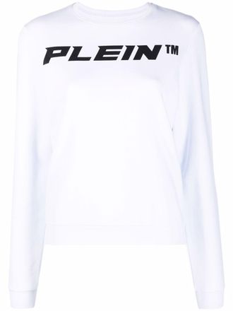 Philipp Plein Felpa con stampa - Bianco