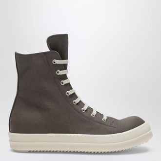 Rick Owens Sneaker Temple in canvas polvere/bianco latte