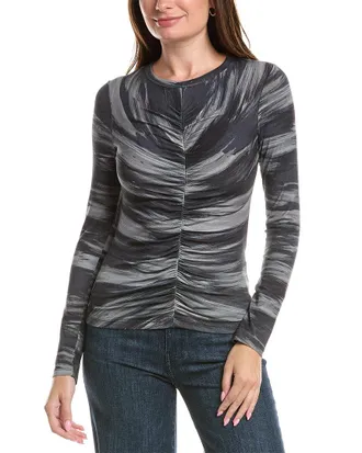 Rag & Bone Lucy Shirred Top