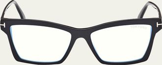Tom Ford FT5964 Blue Light Blocking Acetate Glasses