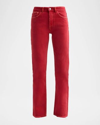 Isabel Marant Daya Straight-Leg Jeans