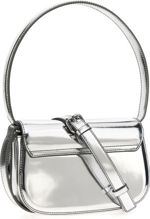 Diesel Shoulder Bag - Silver