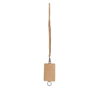 Dolce & Gabbana Lanyard Card Holder Wallet - unisex - Dolce & Gabbana - Wallets & Cardholders - Beige - ONE SIZE - Accessories