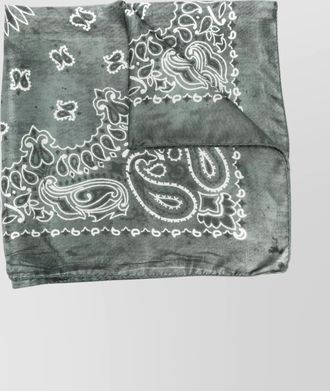 Golden Goose silk paisley-print scarf