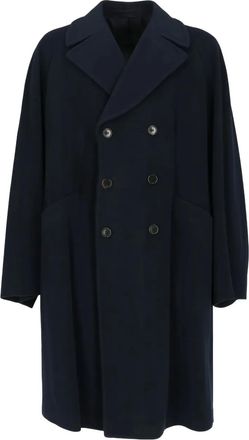 Romeo Gigli Cappotto doppiopetto anni 90 - Blu