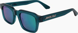 Santa Cruz Mens Santa Cruz Mens Mimi Sunglasses - Transparent Teal Green - Size: ONE size