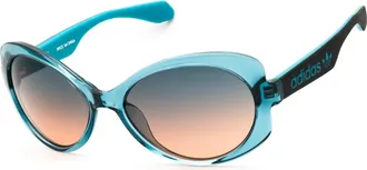 adidas OR0020 87W Shiny Turquoise/Blue Gradient