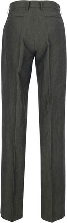 Pantaloni Torino Womens Trousers Ambra Linen-Cotton Brown