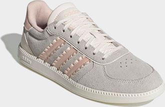 adidas Sneaker ADIDAS SPORTSWEAR BREAKNET SLEEK, Damen, Gr. 38,5, chalk wei&szlig;, blush pink, sanftes wei&szlig;, Leder, Synthetik, Schuhe Sneaker