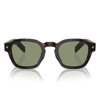 Prada Sunglasses Pra16 S 17 N20 G Tortoise Radica/Green Unisex Polarized