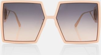 Dior 30Montaigne SU oversized sunglasses