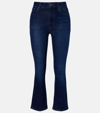Frame Denim Reboot cropped bootcut jeans