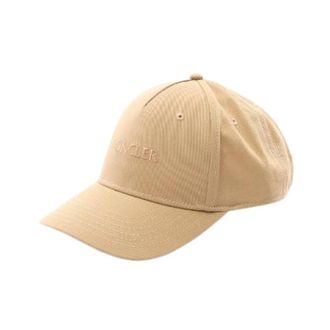 Moncler Pre-owned Katoenen Baseballpet - Heren - Vintage Accessoires - Bruin - ONE Size - Katoen - Vintage