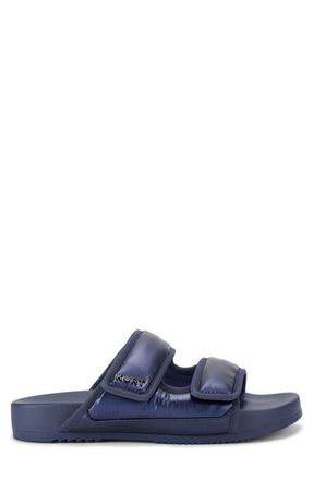 Kurt Geiger Puff Slide Sandal in Navy at Nordstrom, Size 10