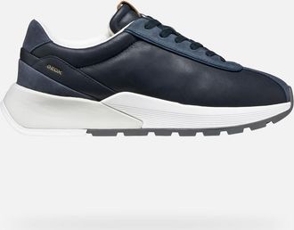 Geox Scarpe Metropoli Uomo Blu Navy/avio Scuro