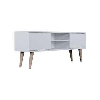 Petits Meubles Mueble tv 120 cm paneles blanco