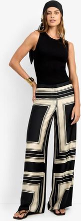 Trina Turk Lanay Scala Print Pant at Nordstrom, Size 00