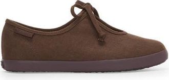 Superga 2442 Ballerina Lace Linen in Brown-Dark Brown at Nordstrom, Size 36